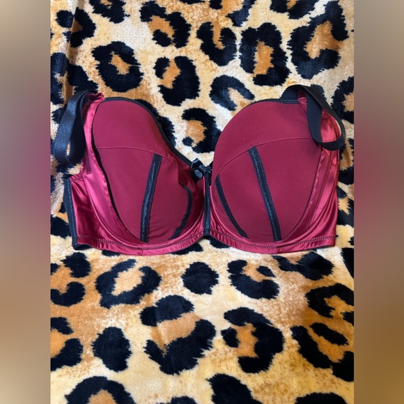 CHARLOTTE UNDERWIRE PADDED BRA - RIO RED - Picture 7 of 11